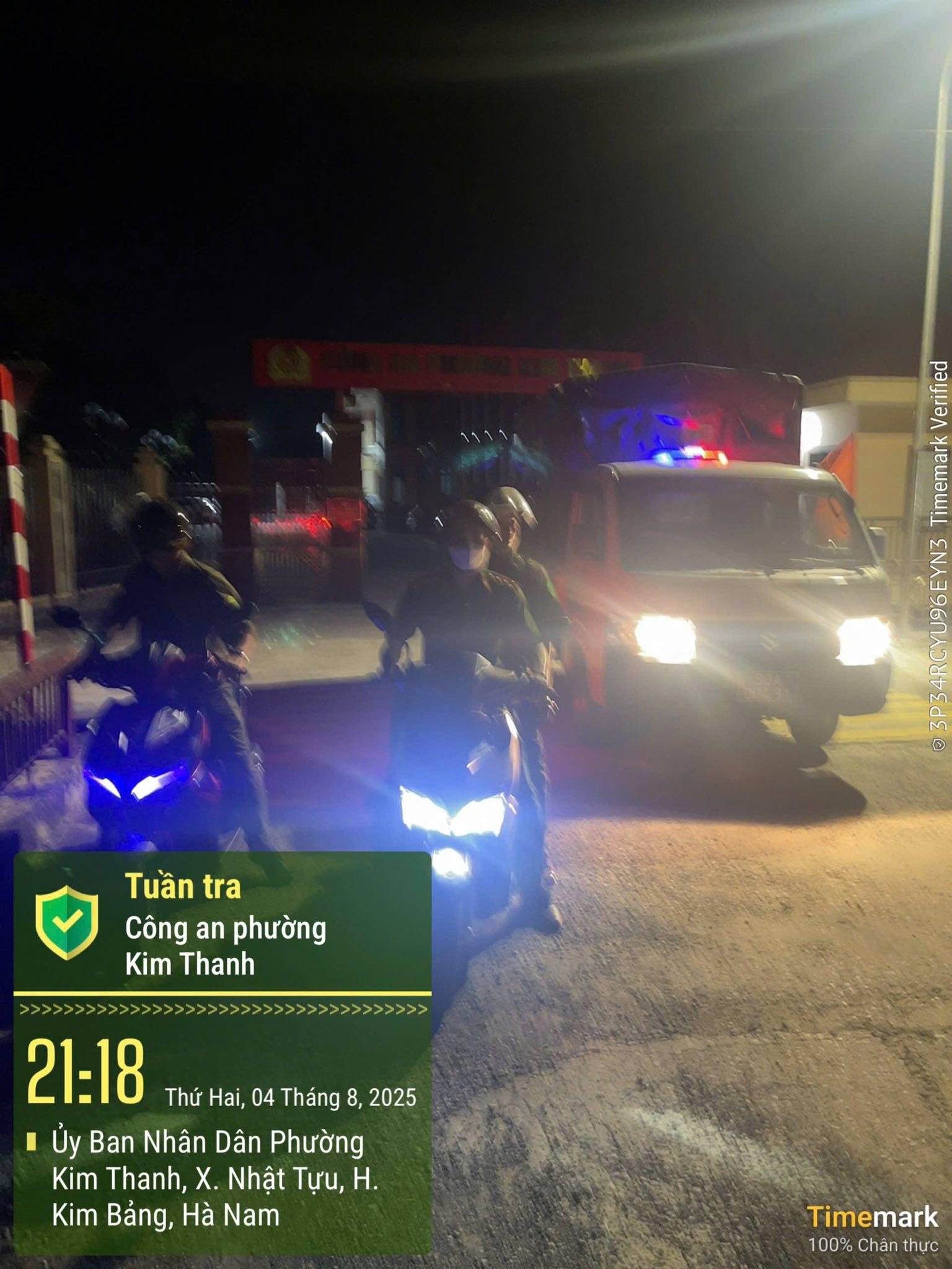 CÔNG AN PHƯỜNG KIM THANH TĂNG CƯỜNG TUẦN TRA BAN ĐÊM ĐẢM BẢO AN NINH TRẬT TỰ, TRẬT TỰ AN TOÀN XÃ HỘI TRÊN ĐỊA BÀN